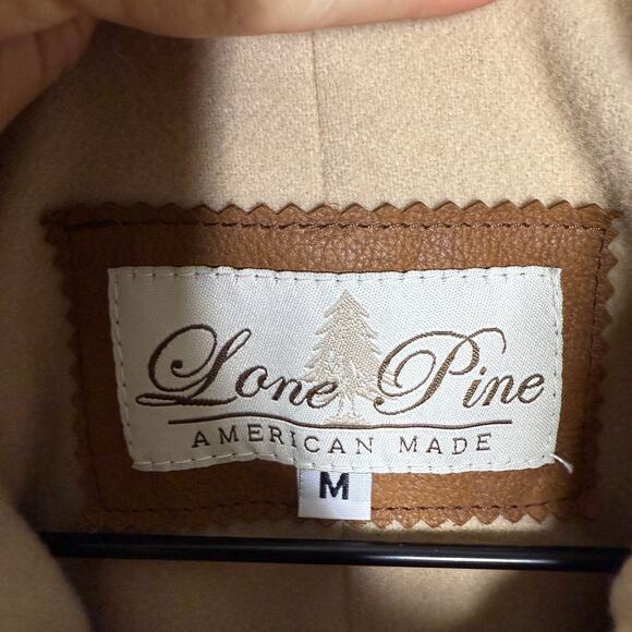 Lone Pine American Made Leather Cashmere Wool Womens Vest Medium - Picture 3 of 12